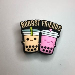 5/$10 Cute boba tea shoe charm/jibbitz